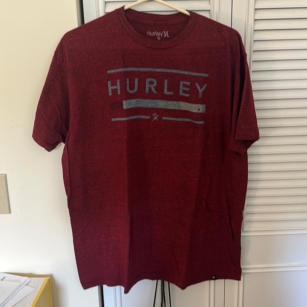 Hurley Tshirt Maroon XL